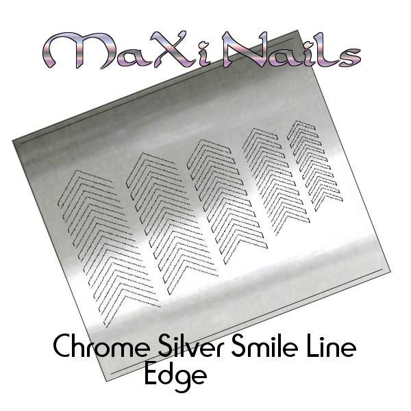 Chrome Smile Line Edge Silber